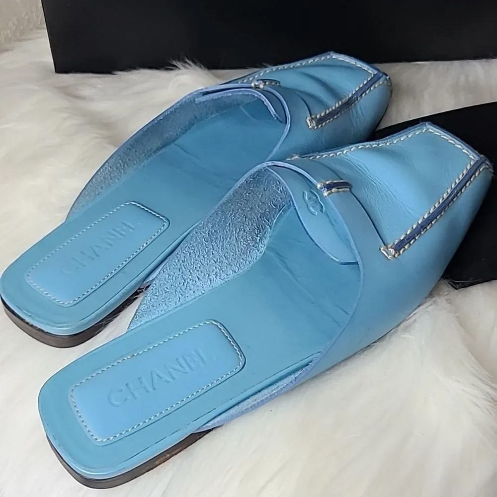 💯 Authentic Chanel Mule Size 37 🍀